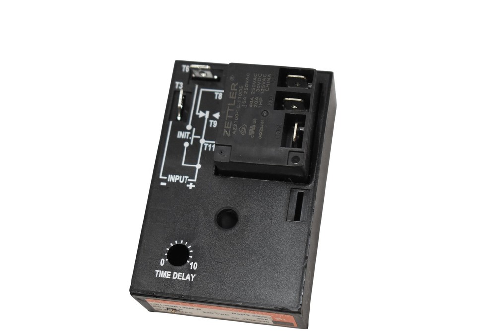 Infitec KBKR6B130M-R Electronic Timer 230VAC 20A 30 Min Delay Module Black