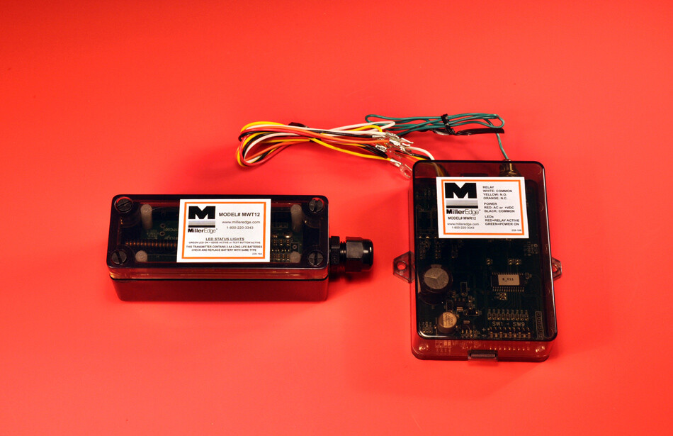 Miller Edge MWRT12 12/24V AC/DC 1-Channel Single Transmitter & Receiver Kit
