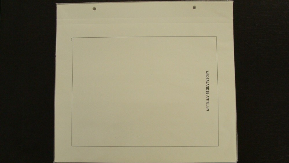 DAVO LUXE BLANK ALBUM PAGES NETHERLANDS ANTILLES HEADING PKG OF 20 FREE SHIPPING