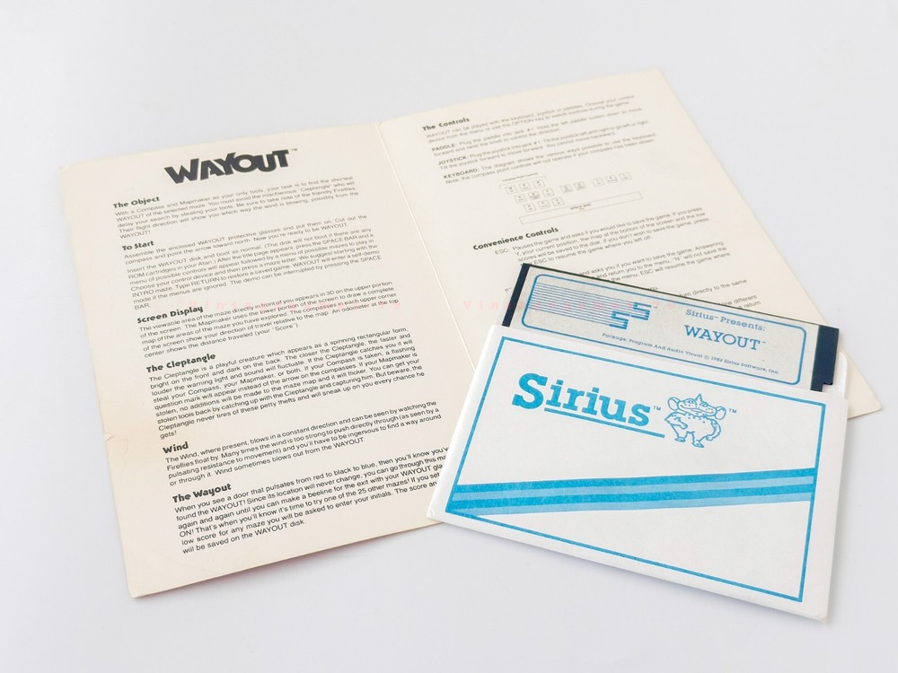 Wayout - Sirius Software - 1982 / Apple II