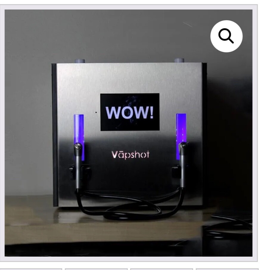 Original Vapshot Alcohol Vaporizing Machine with Misting Bottles