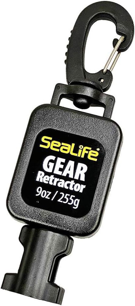 Sealife Compact Underwater Retractor 9 oz. retraction Force; 32” Maximum