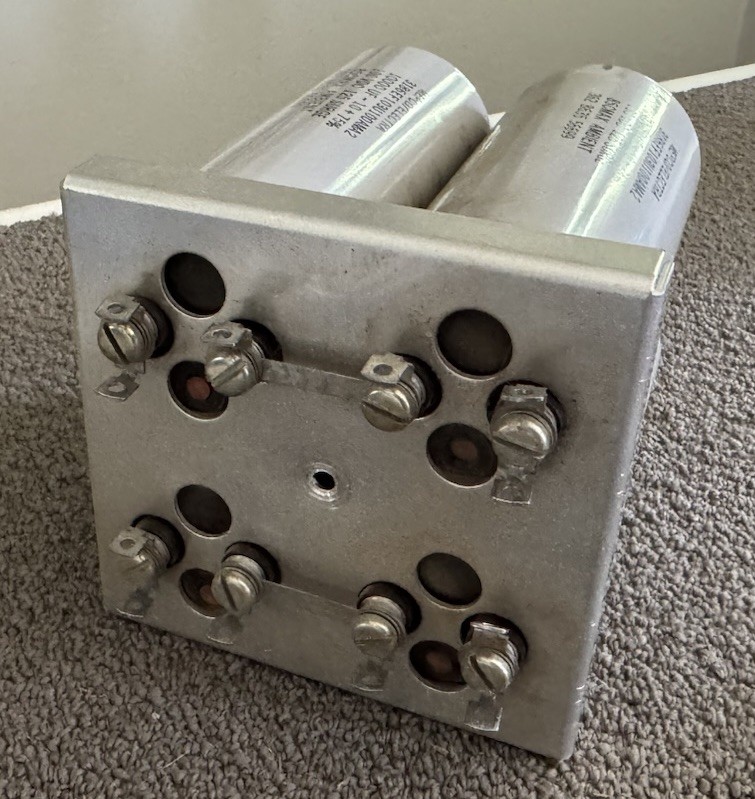 Crown PSA-2 Main Filter Capacitors And Mounting Bracket