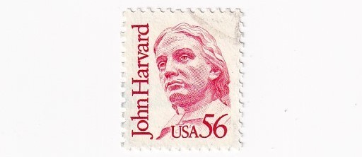 STAMP US SCOTT 2190 "John Harvard" 56 CENT 1986 USED - L