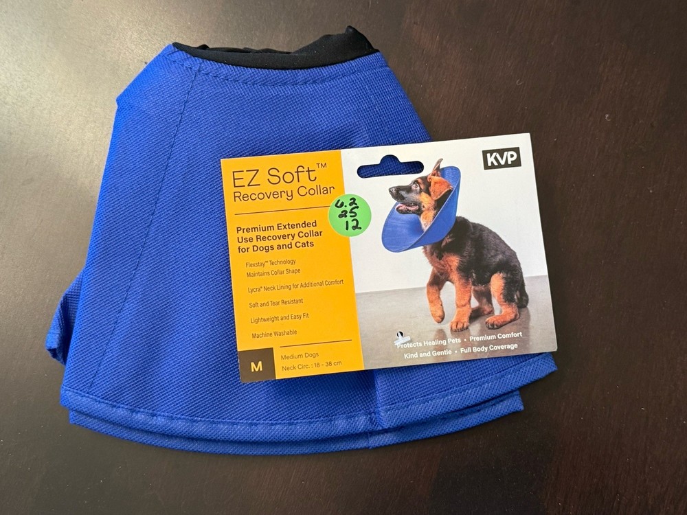 KVP EZ Soft Recovery Collar Size Medium