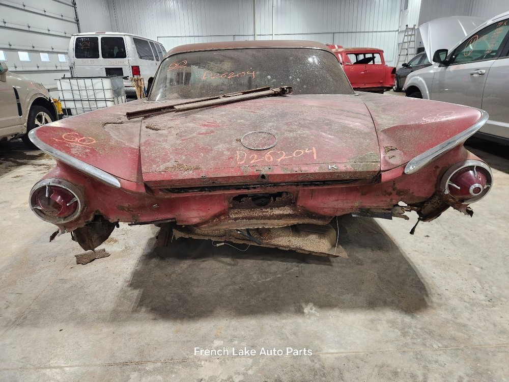 UNTESTED A/M Radio W/ Knobs Fits 1960 BUICK LESABRE 1349538