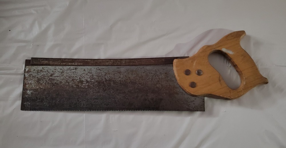Vintage Hand Saw Woodworking Tool
