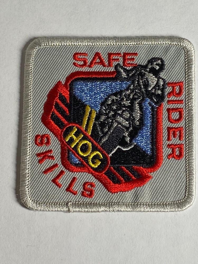 Harley Davidson HOG Safe Rider Skills Patch