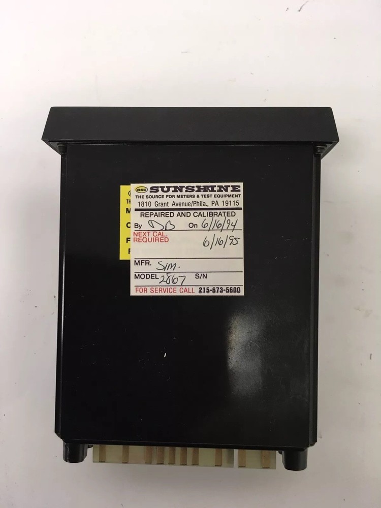 NEW Simpson 2867 DC Volts Digital Panel Meter 0-199.9VDC , 24623