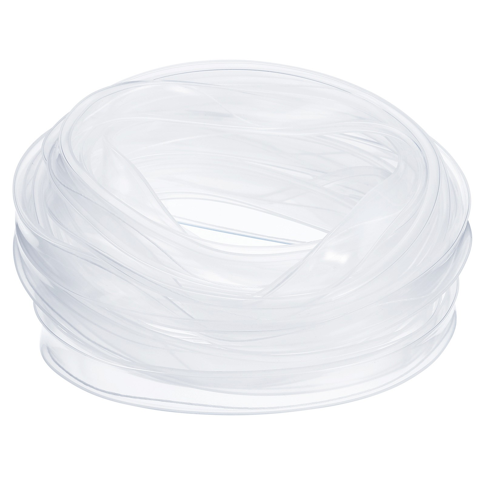 16.4ft Silicone Tube Sleeve Flat Flexible IP67 Waterproof Protection Cover Fit