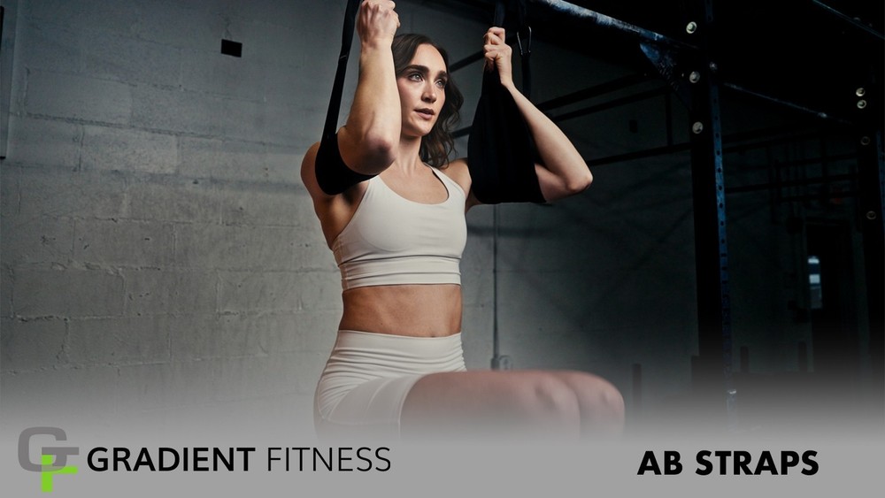Hanging Ab Straps 2 Pack - Pull Up Straps, Ab Sling for Core Workout & Strength