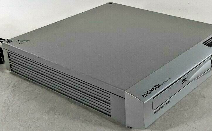 Magnavox MSD124 DVD Player Progressive Scan Silver No Remote