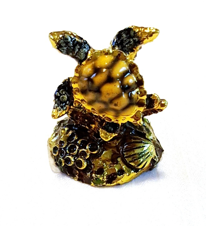 Unique Miniature 1.5" Turtle Decor