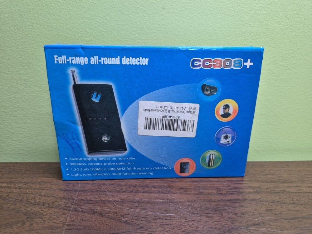Full-Range All-Around Detector for Probe Detection 1.2-2.4G CC308+ Read