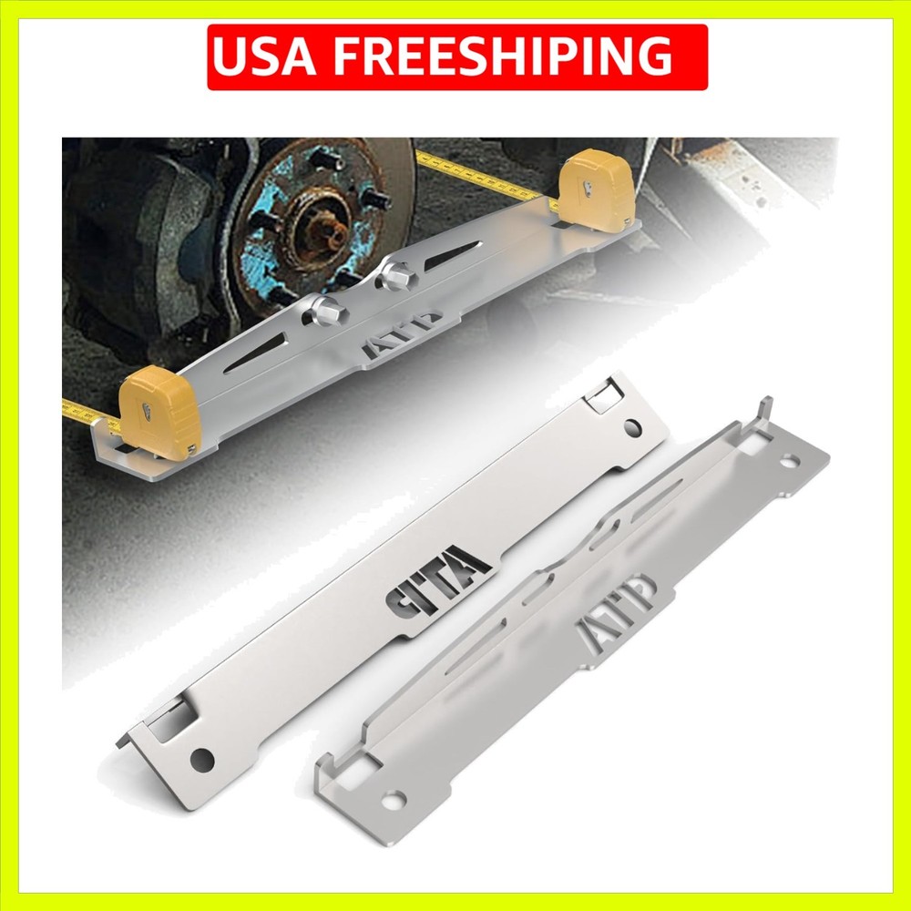 2 Pcs Wheel Toe Alignment Tool Plate,Provides Accurate Wheel Alignment Measur...