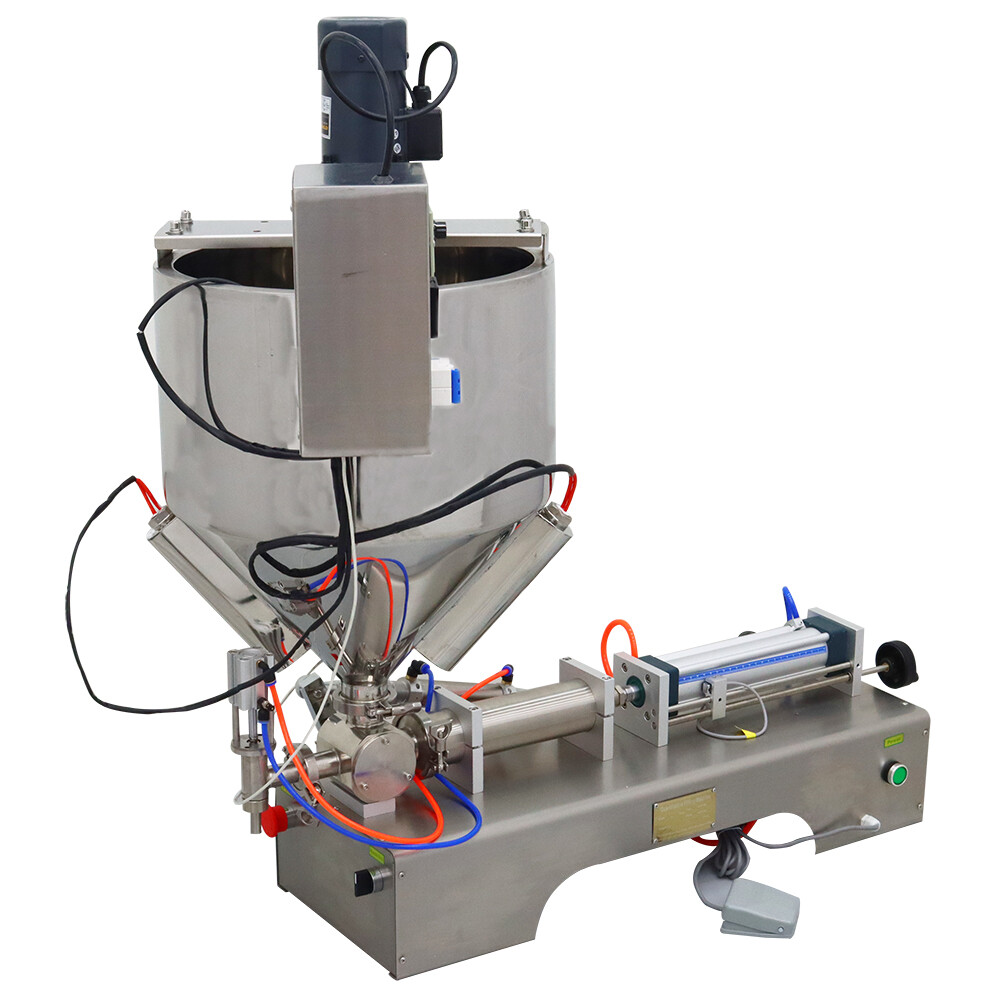 100-1000ml Liquid & Paste Filling Machine with Heating & Mixing Function Packing