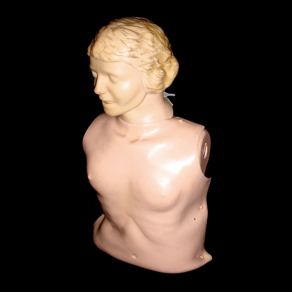 Laerdal Resucci Anne Torso CPR Training Manikin with Hard Shell Storage Case