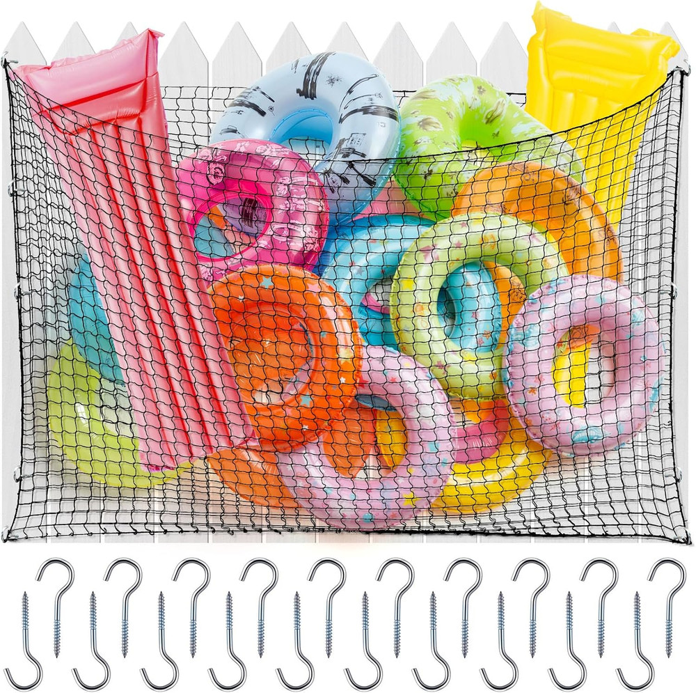 1/2/4 Pcs Pool Float Storage Bag Various Sizes Adjustable Swimming Pool Inflatab