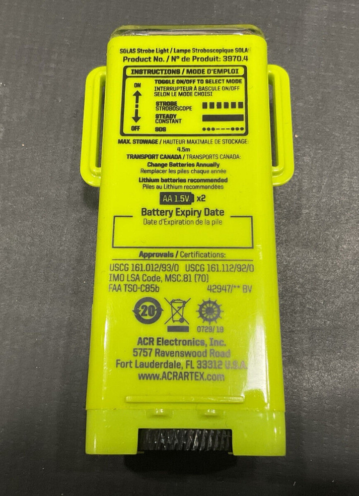 Firefly Pro SOLAS Rescue Strobe Light