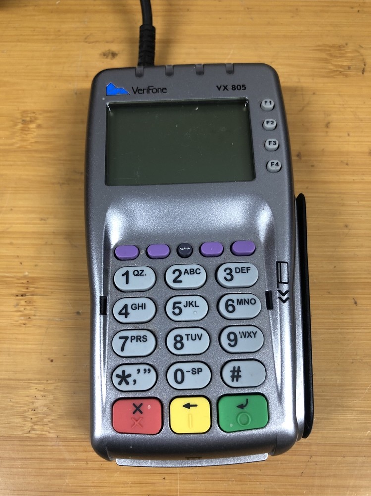 Verifone VX 805 - Pin Pad Card Reader Swipe or Insert Chip