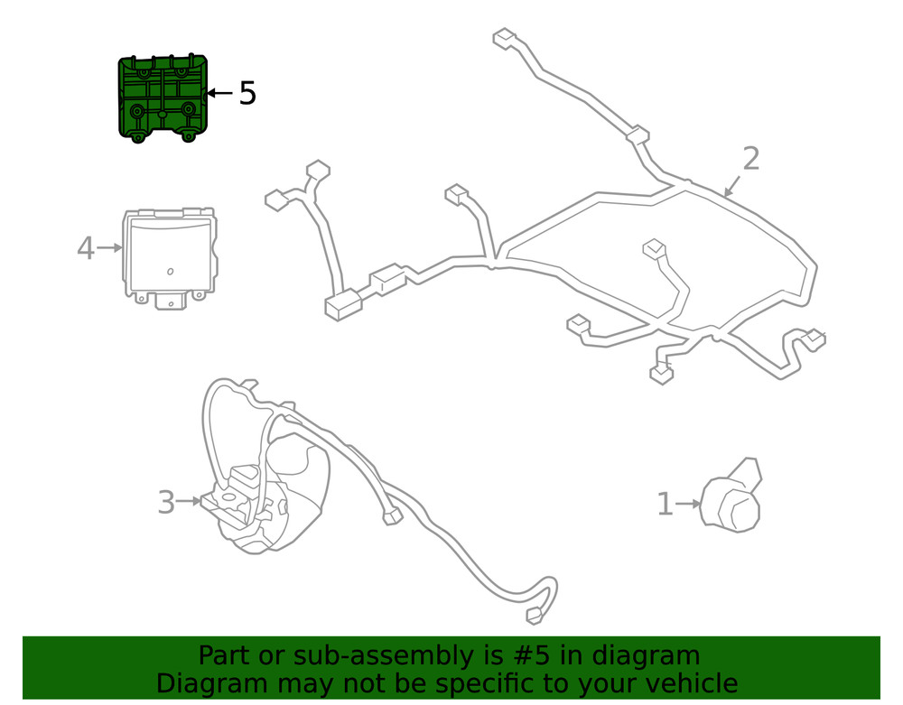 Genuine Ford Bracket M1PZ14D189B