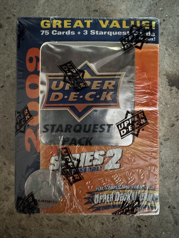 2009 Upper Deck Series 2 Baseball Sealed Box. Starquest Cards.