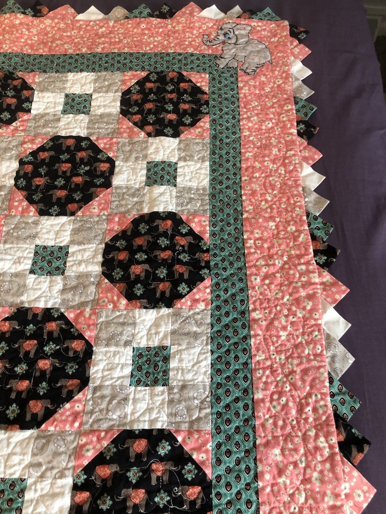 Quilt Baby Blanket 40” Square
