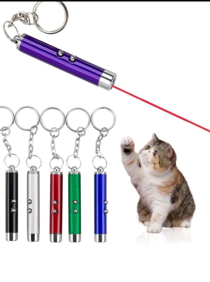 4 Laser Pointer Pens with Flashlight