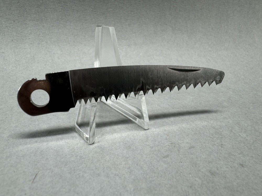 Schrade Tool Knife Blade Replacement SHARPENED/UNPOLISHED Stainless Saw S470