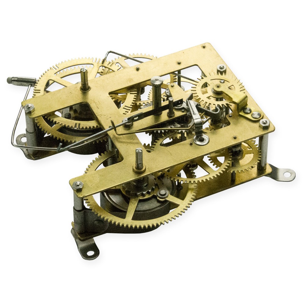 Mechanical clock movement manual wind for mantle kitchen clocks 9 1/4" Pendulum