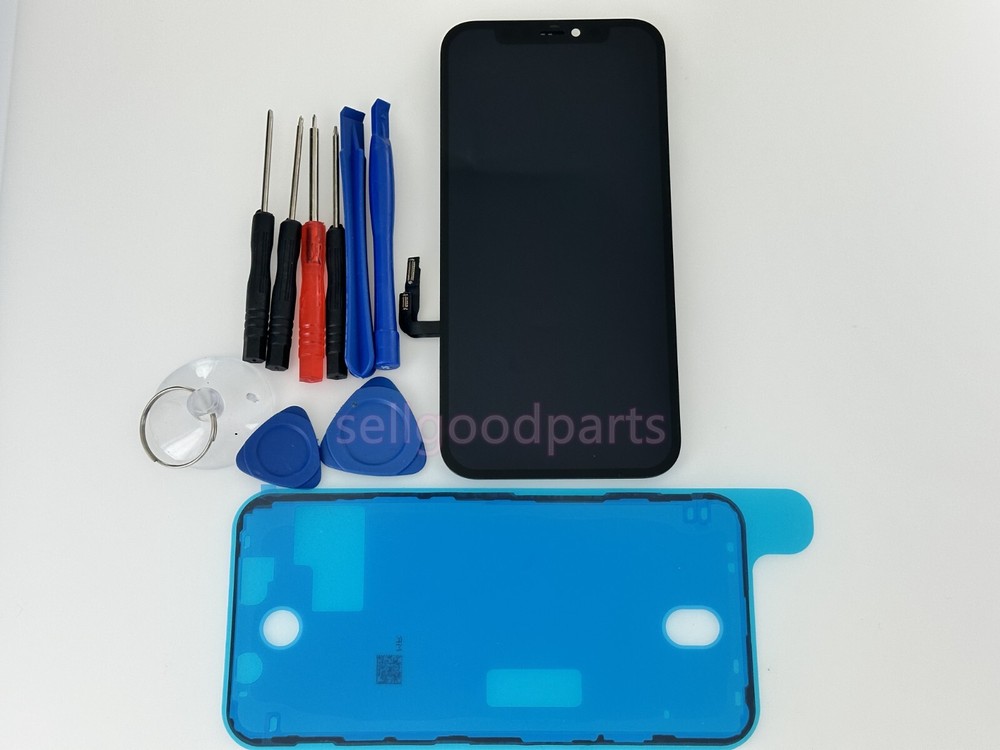 Genuine OEM iPhone 12 Pro Black OLED Replacement Screen Digitizer "Grade A"
