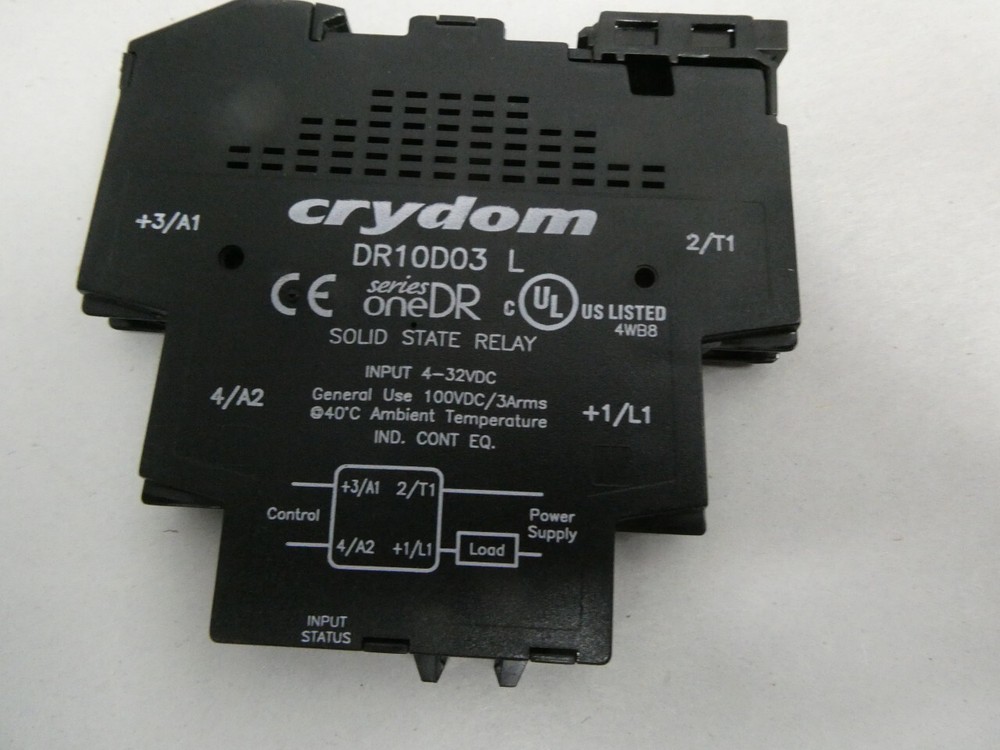 Crydom DR10D03 Solid State Relay 4-32v-dc