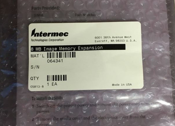 Intermec 8-MB Image Memory Expansion INT-3440A8MB EasyCoder 3440e 3440 4420 4440