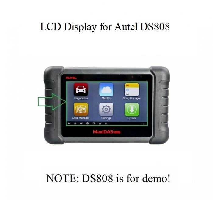 LCD Screen LCD Display Replacement For Autel MaxiDAS DS808 (NOT Digitizer)
