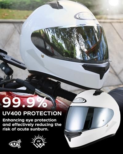 Tinted C10 Visor Shield Replacement for C10 Helmets - UV Protection, Windproof,