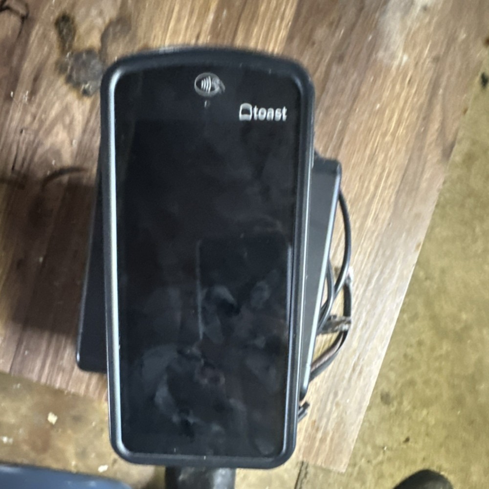 Toast POS System Terminal with Card Reader, Printer, and Accessories