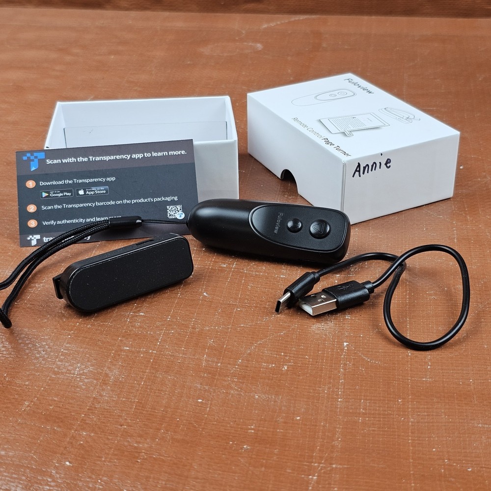 Fuloview Remote Control Page Turner for Kindle Paperwhite Kobo eReaders KO3