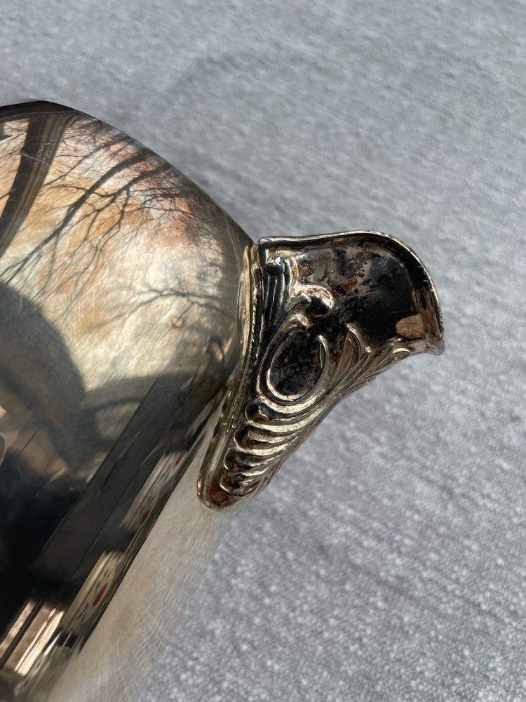 Sheridan Silverplate Pitcher Ornate Handle and Spout