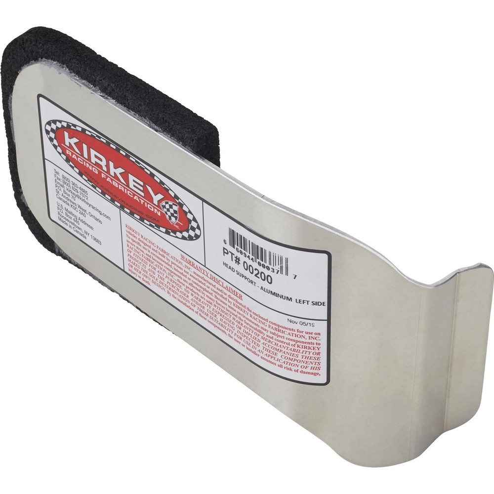 Kirkey Head Support With Black Covers, Right And Left