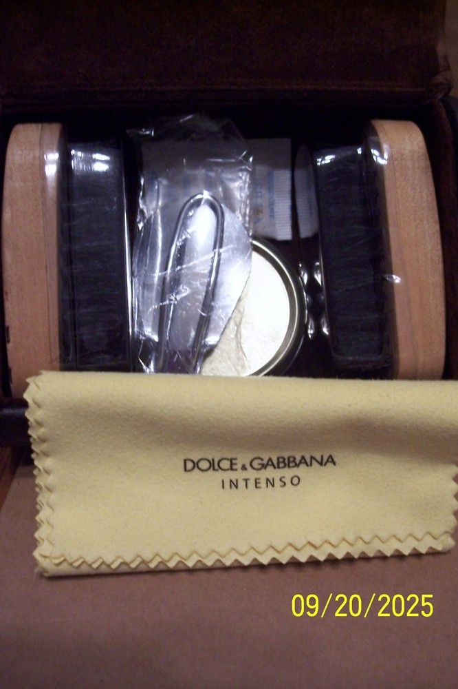 Dolce & Gabbana Shoeshine Kit - PLEASE READ DESCRIPTION