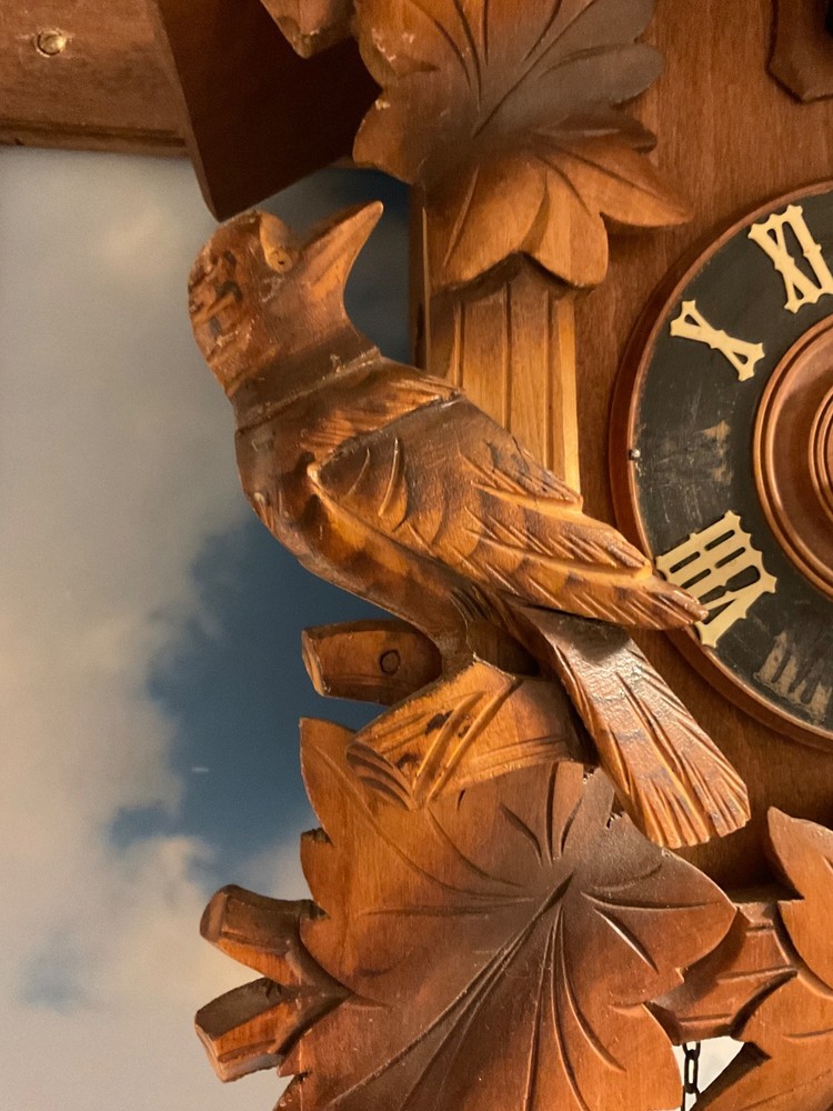 Vintage Germany Cuckoo Clock - Works -