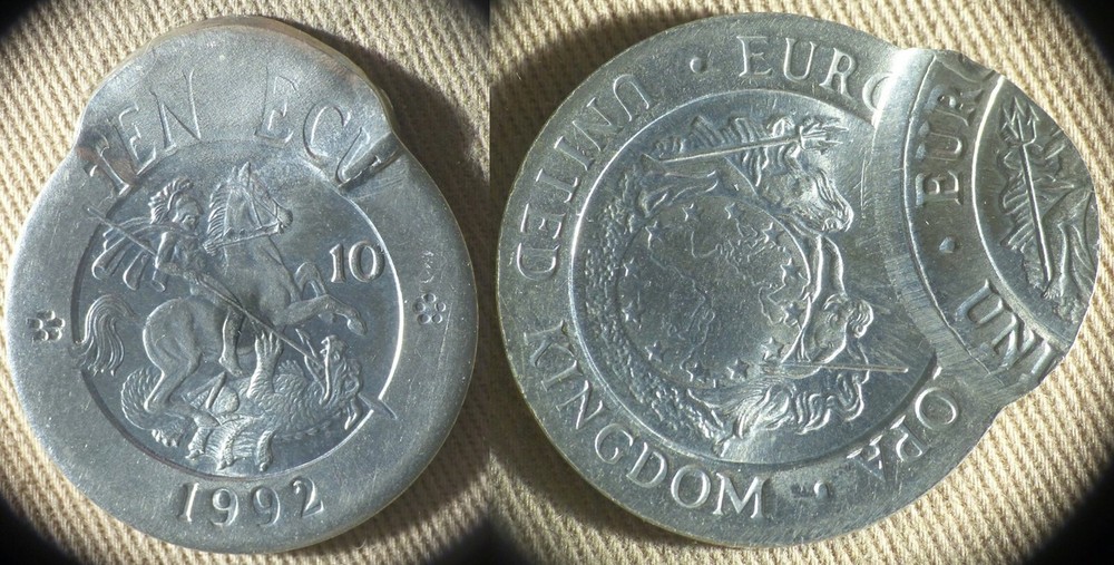 Errors : England 1992 10 Ecu IREC395