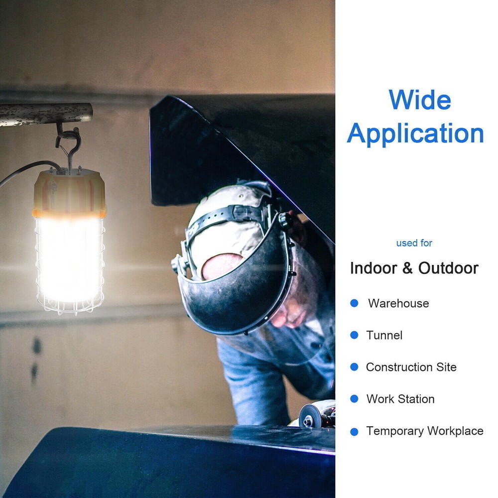 150W LED Temporary Work Light Fixture Outdoor Construction Lights for Workshop