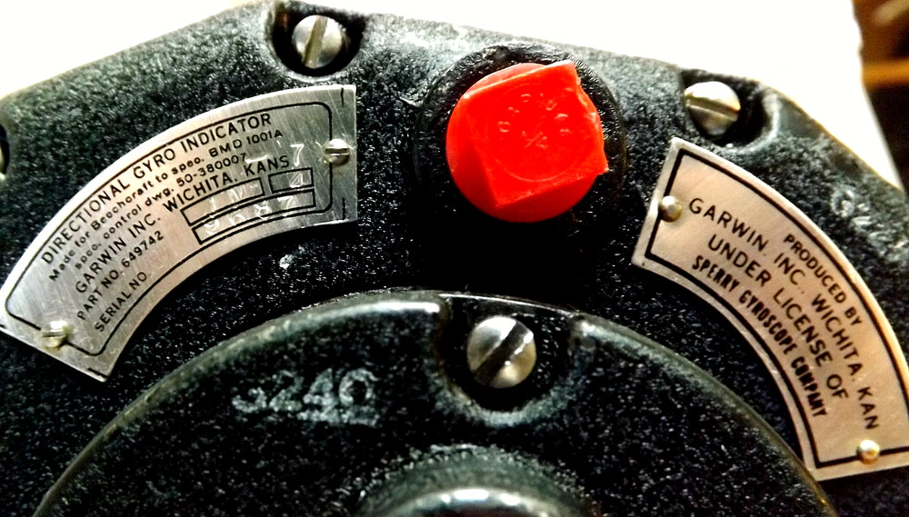 GARWIN DIRECTIONAL GYRO INDICATOR BMD 1001A CLEAN