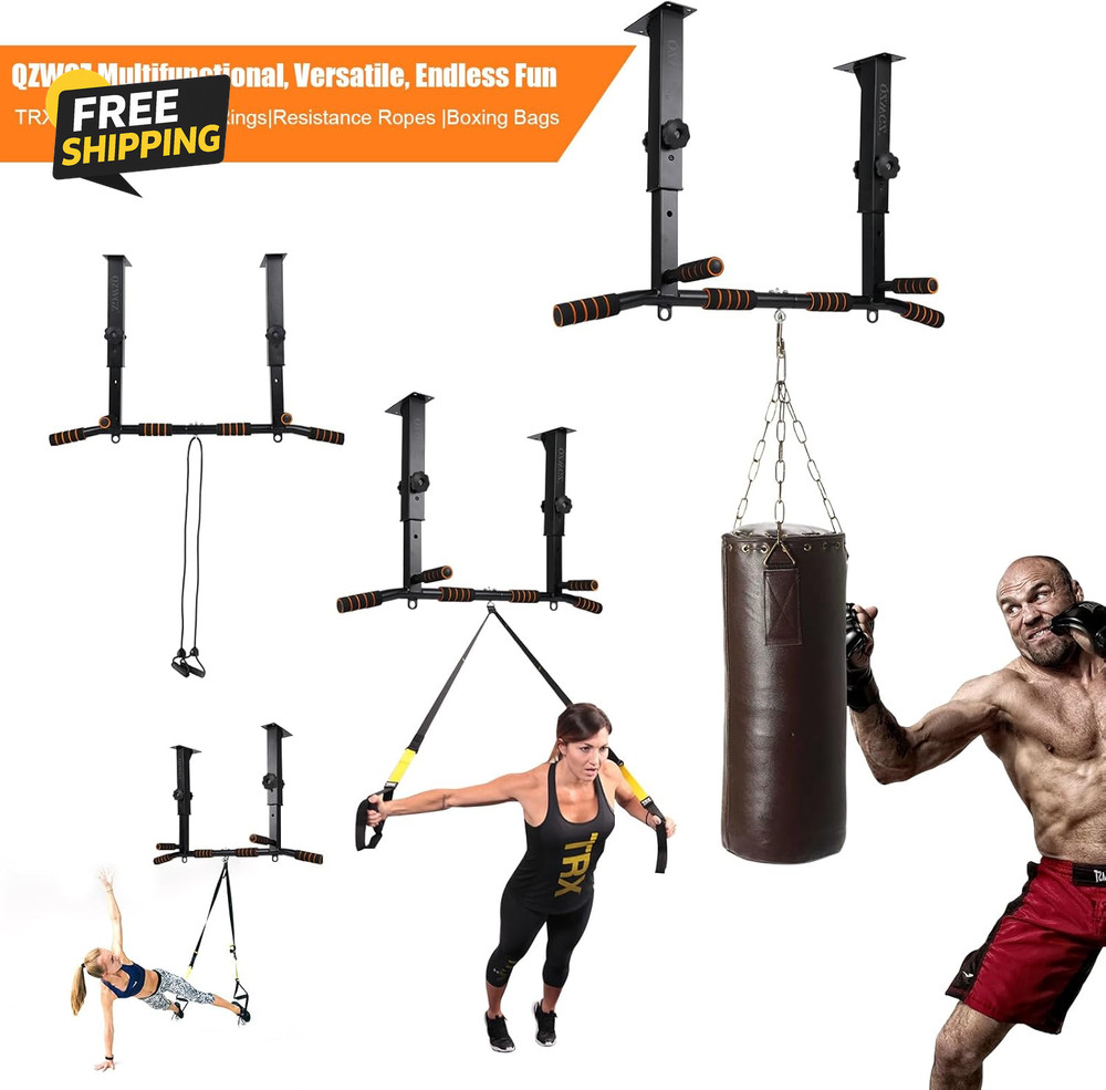 Height Adjustable Pull up Bar, Heavy Duty Pull up Bar, Barmount, Ceiling Mount