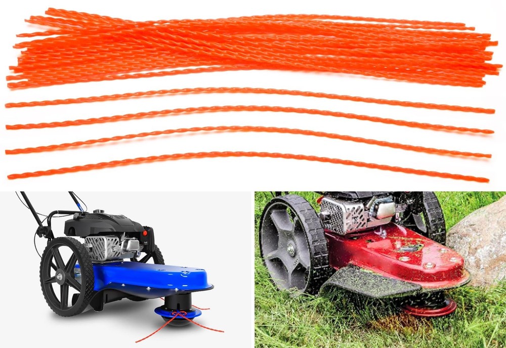 40-Pack 21.25" Line x .155-Inch String Trimmer Compatible with orange