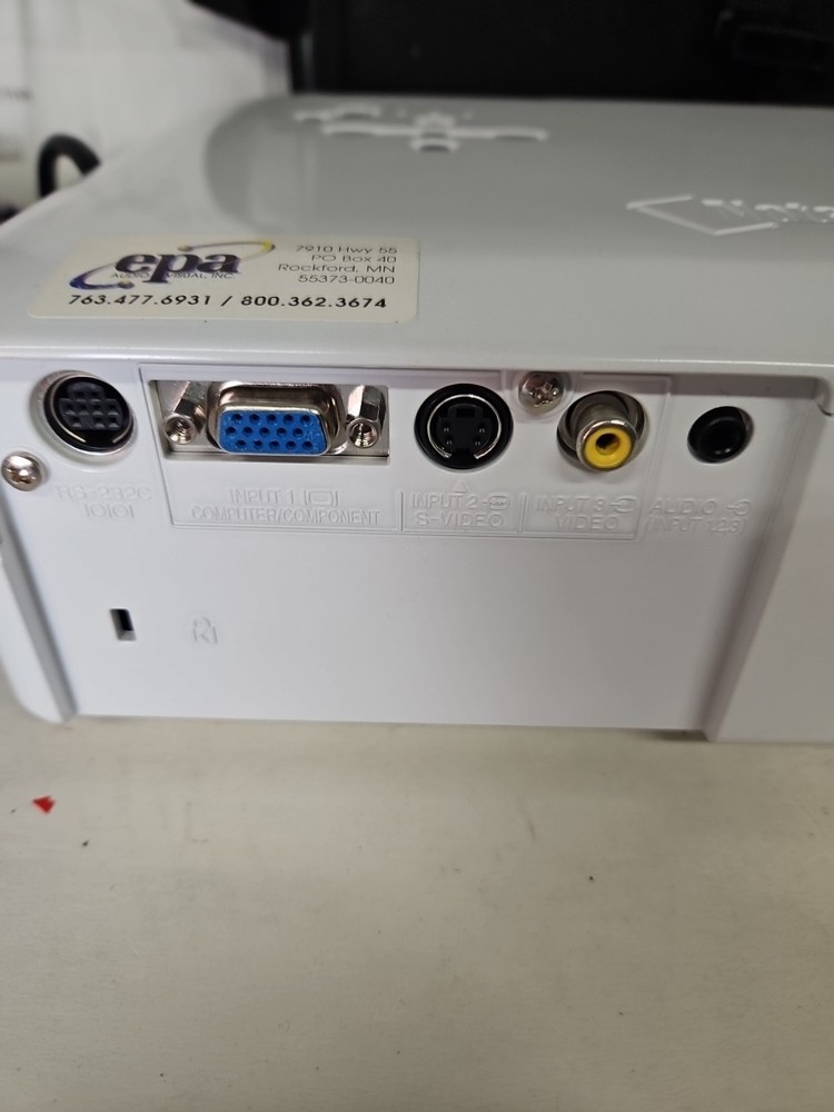 Sharp Notevision PG-A10X Projection Display With All Cords Remote And Bag