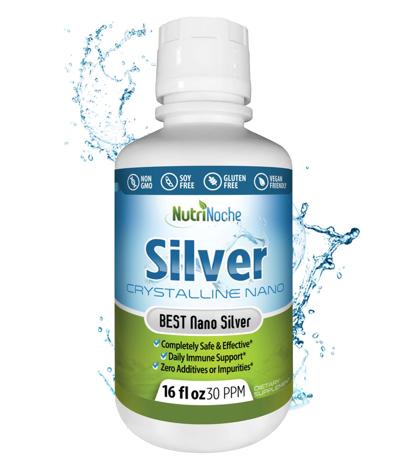 Colloidal Silver | 99.99% Pure Nano Silver Particles from NutriNoche