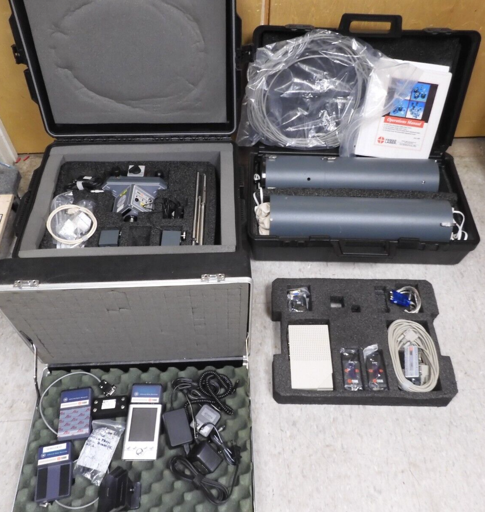 Hamar Precision - model-733 - Triple Scan Laser Alignment System - 3 cases
