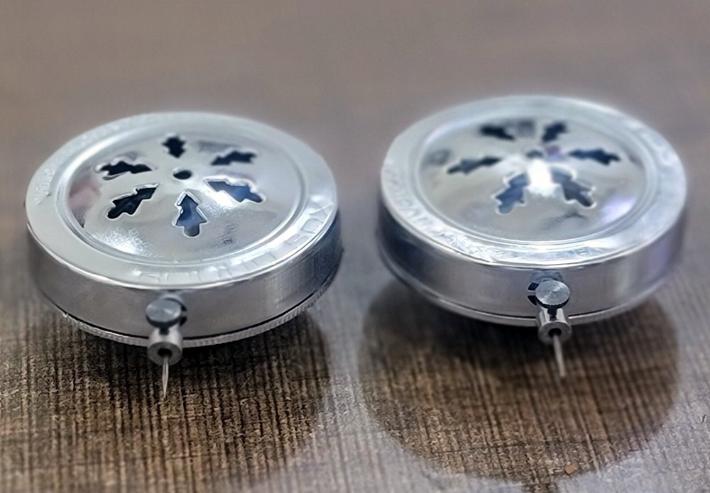 2 Pc Vintage Style Phonograph Soundbox Combo – Gramophone Head Replacement.